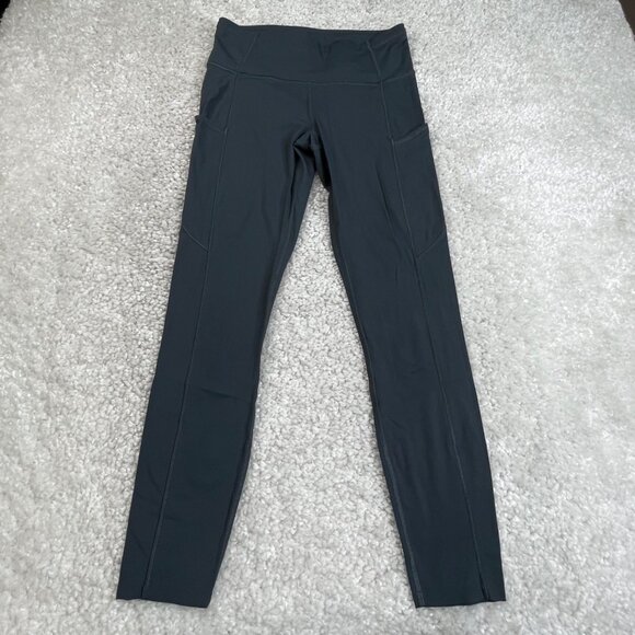 Lululemon Fast Free Tight Legging Graphite Gray 6 FLAW - Picture 2 of 9